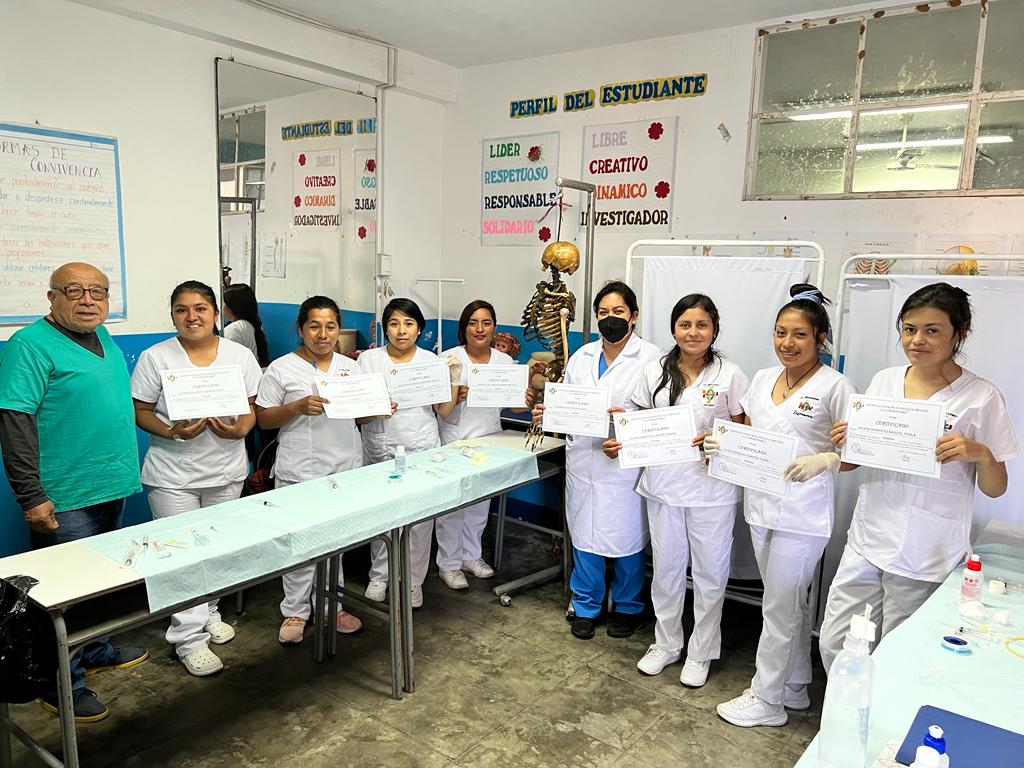 Estudiantes de enfermería